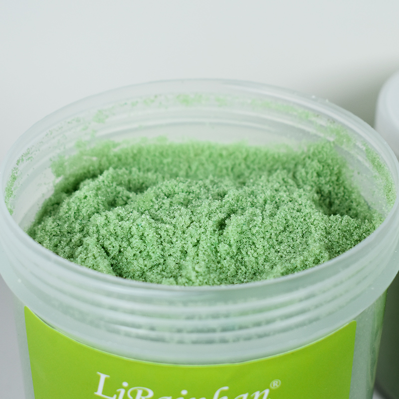 Wholesale Green Tea Foot Salt Soak Luxury Pedicure Packages Spa Foot Bath Spa Packets Pedicure Foot Soak Salts 