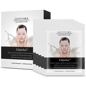 Goats Milk Redness Reducing&Soothing Face Mask By LIRAINHAN