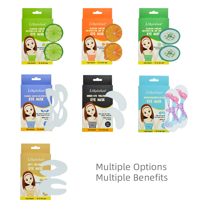 Private Label Hydrating Natural Anti Aging Wrinkle Moisturizing Eye Patches 