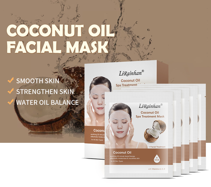 Coconut Oil Moisturizing and Anti Aging Face Mask By LIRAINHAN