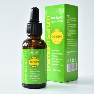 OEM ODM Centella Asiatica Facial Serum For Soothes Acne Prone and Sensitive Skin