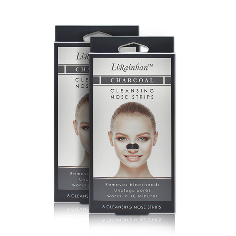 Factory Custom Charcoal, Deep Cleansing Pore Strips, Nose Strips for Blackhead Removal on Oily Skin