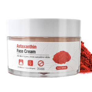 OEM ODM OBM Hydration & Firmness, Rejuvenation Skin Astaxanthin Cream For Antioxidant Anti-aging Facial Sun UV Shield