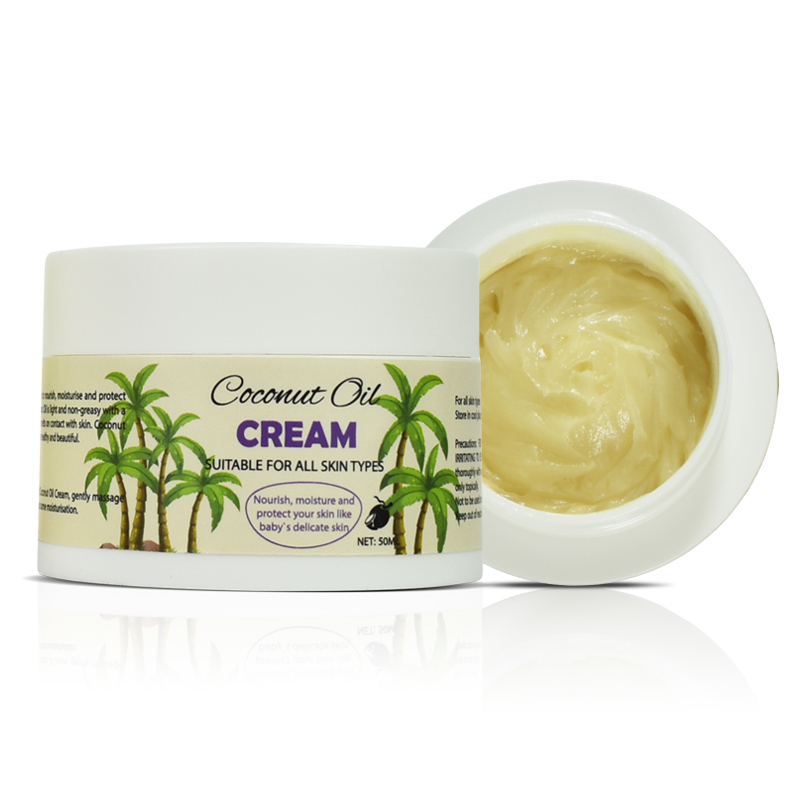 Custom Skin Care Moisturizing Cream Face Body Coconut Nourish Whitening Cream Lotion